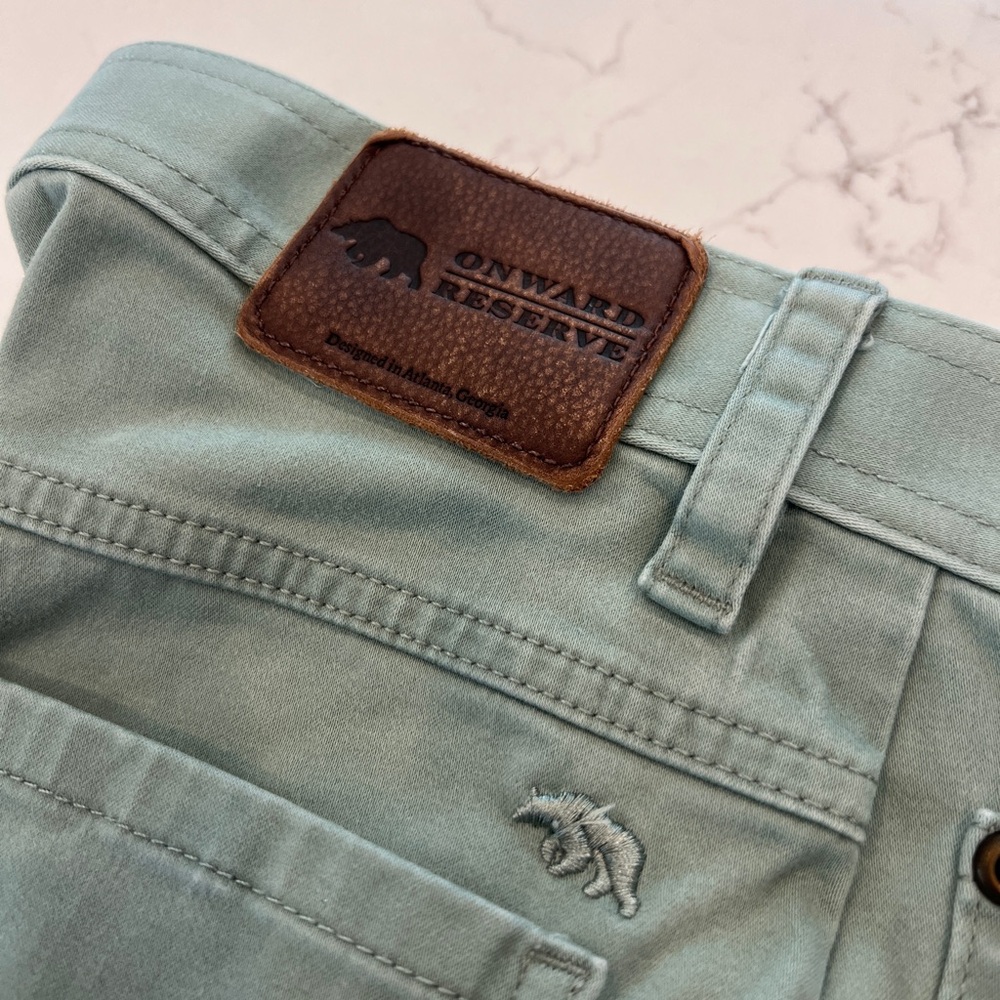 Onward Reserve Men's Classic 5 Pocket Pants - Green